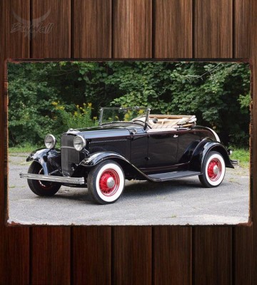 Металлическая табличка Ford Model B Roadster (40)